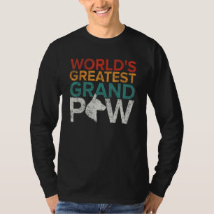 T-shirt Mondes Grandpaw Plus Grands Chiens De Grand Paw
