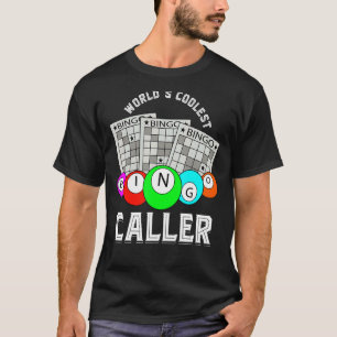 T-shirt Mondes le plus frais Bingo Caller Bingo Lecteur Ho
