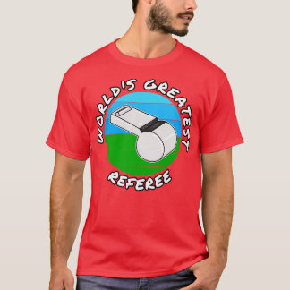 T-shirt Mondes meilleur arbitre de baseball