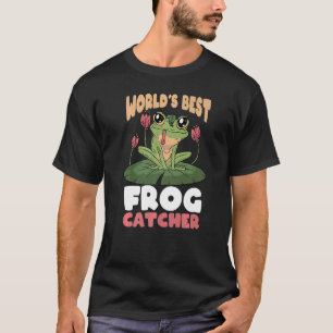 T-shirt Mondes meilleur attrapeur de grenouilles enfants g