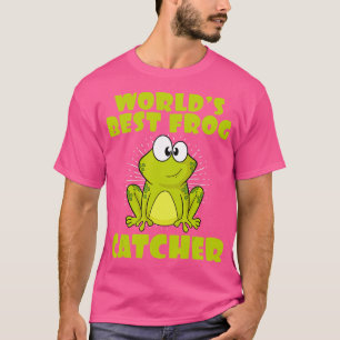 T-shirt Mondes Meilleur attrapeur de grenouilles I Drôle I