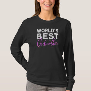 T-shirt Mondes Meilleur Godmère brevet Aunts Fière Godmoth