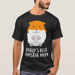 T-shirt Mondes Meilleur Hamster Maman Funny Hamster Maman