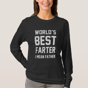 T-shirt Mondes Meilleur Plus Loin Je Veux Dire Père Novelt