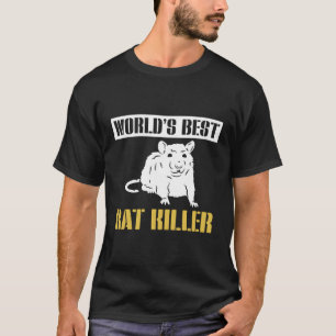 T-shirt Mondes Meilleur Rat Er Exterminateur Lutte antipar