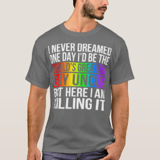 T-shirt Mondes plus grand oncle gay