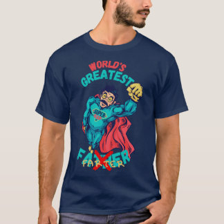 T-shirt Mondes plus grand père