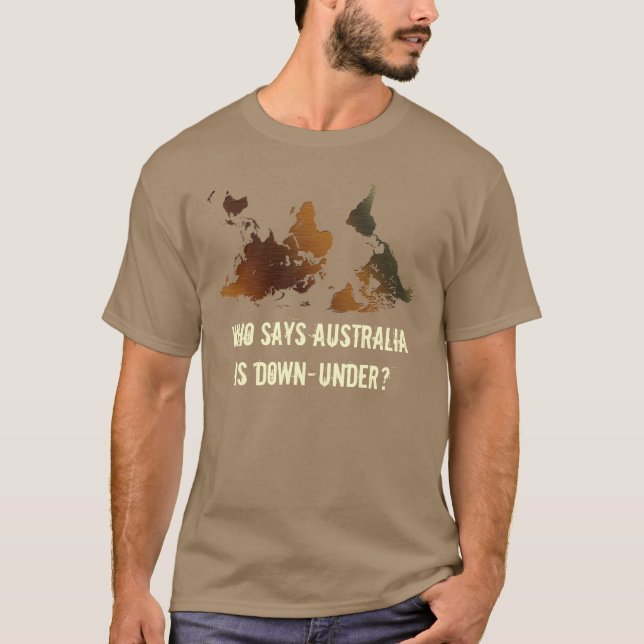 T-Shirt MONDIAL DE CARTE MONDIALE DE NZ Funny DESC (Devant)
