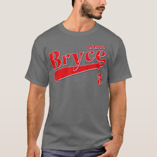T-shirt Mondo de baseball vintage Retro Bryce