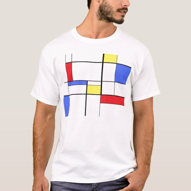 T-shirt mondrian (Devant)