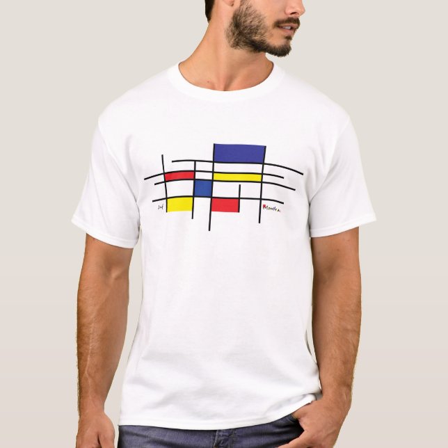 T-shirt mondrian (Devant)