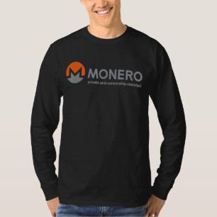 T-shirt Monero Privé Et Résistant À La Censure