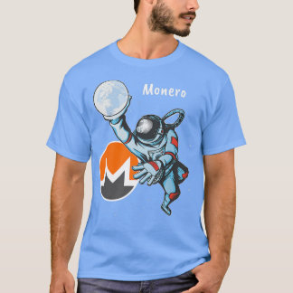 T-shirt Monero XMR Space Man Astronaut Dunk Crypto Cryptoc
