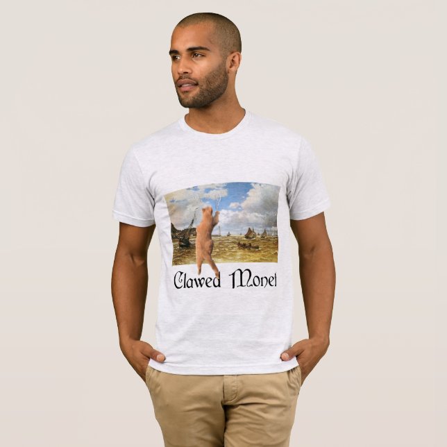 T-shirt Monet griffé (Devant entier)