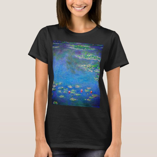 T-shirt Monet Water Lilies 1906 (Devant)