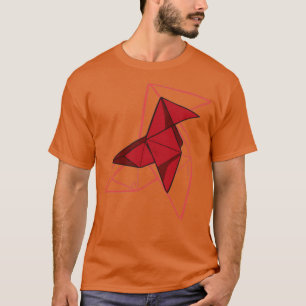 T-SHIRT MONEY HEIST ORIGAMI BIRD