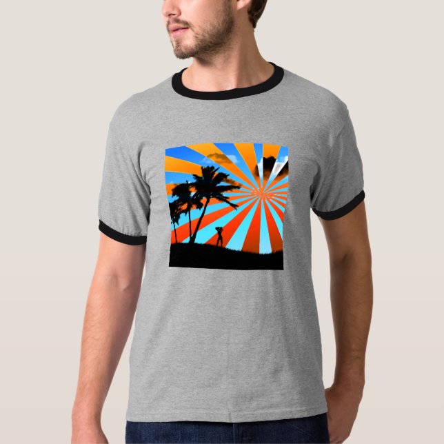 T-shirt moneygrip - chaud (Devant)