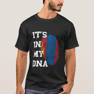 T-shirt Mongolie Racines mongoles C'est dans mon ADN Mongo