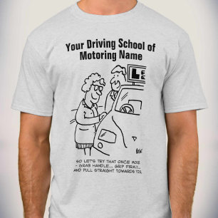 T-shirt Moniteur d'auto-école Apprendre à conduire