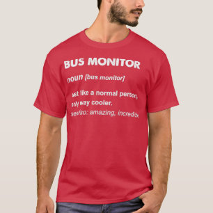 T-shirt Moniteur de bus