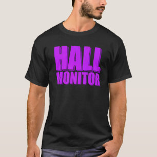 T-shirt Moniteur Hall