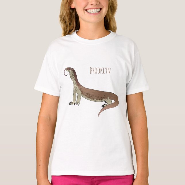 T-shirt Monitor lizard (Devant)