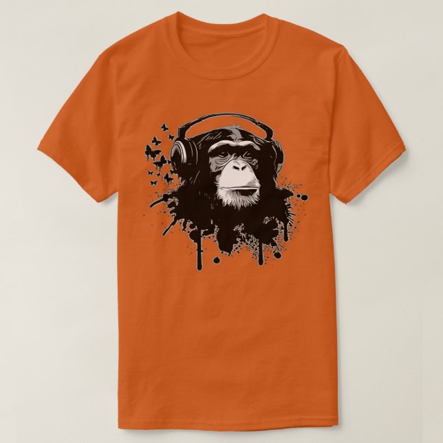 T-shirt Monkey Business  (Design devant)