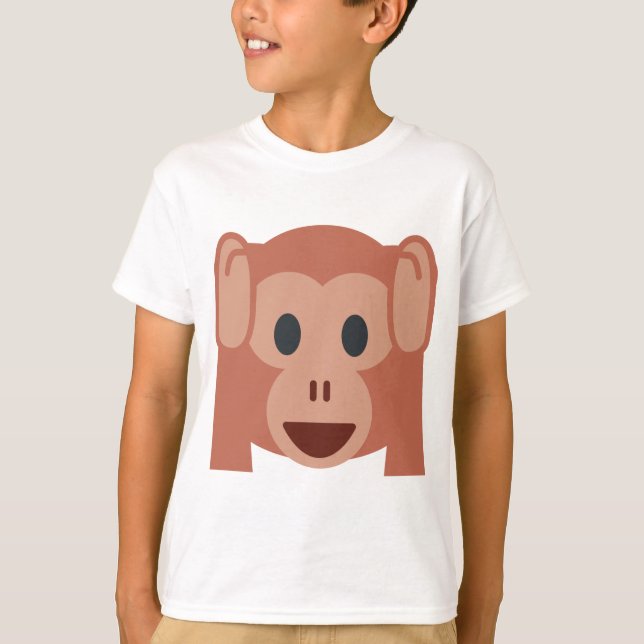 T-shirt Monkey emoji (Devant)