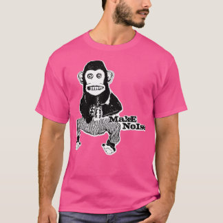 T-shirt MONKEY FAIRE DU BRUIT Jouet des années 1970 battez