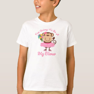 T-shirt Monkey Future Big Sister
