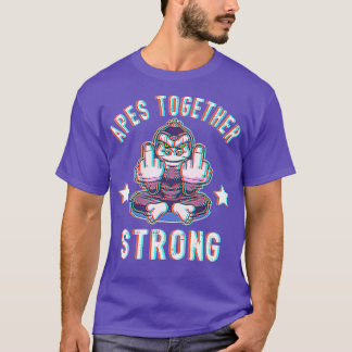 T-shirt Monkey GME action stock marché taul cadeau 21