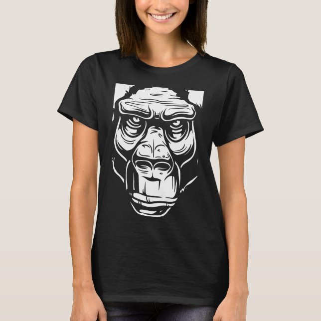 T-shirt Monkey Gorilla (Devant)