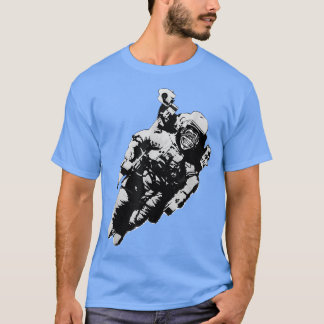 T-shirt Monkey In An Astronaut Space Monkey Astrology 