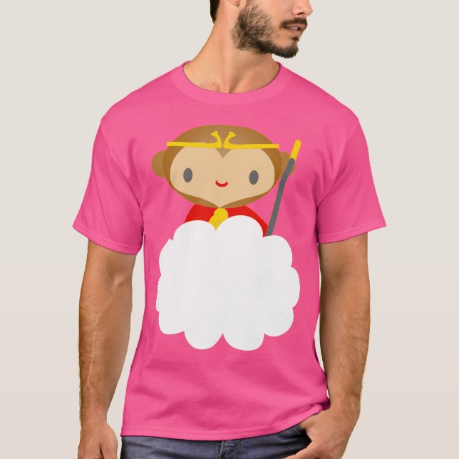 T-shirt Monkey Magic - Édition Kawaii (Devant)