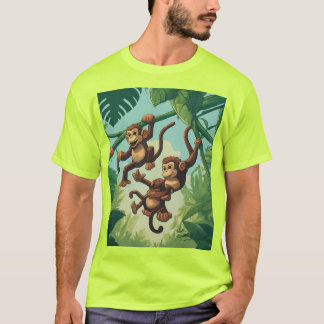 T-shirt Monkey Mayhem