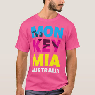 T-shirt Monkey Mia Australia West Australian Dolphin Beach