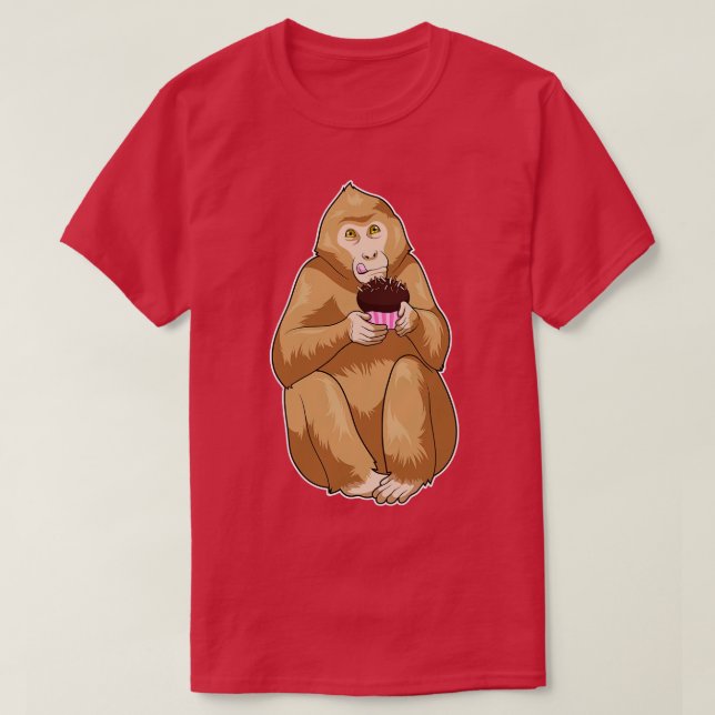 T-shirt Monkey Muffin (Design devant)