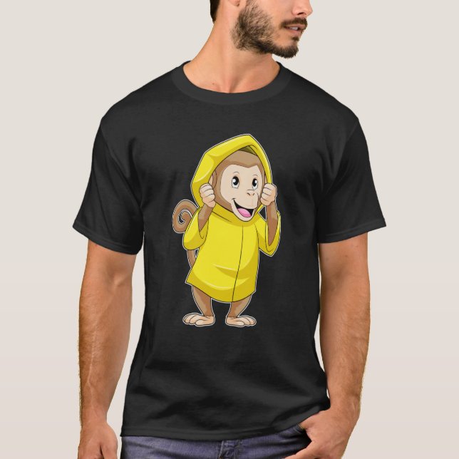 T-shirt Monkey Raincoat (Devant)