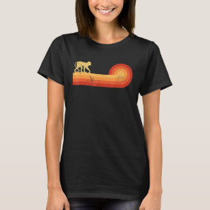 T-shirt Monkey Retro Vintage 60s les années 70 Sunset Mamm