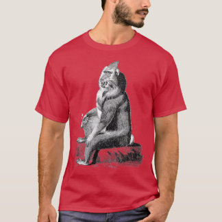 T-shirt Monkey Vintage