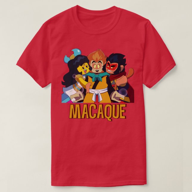 T-shirt Monkie Kid 3 (Design devant)