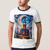 Monlit Dream Castle Imaginaire T Shirt