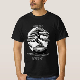 T-shirt Monochrome Bonsai