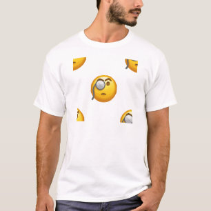 T-shirt monocle émoji