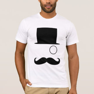 T-shirt Monocle et TopHat de moustache