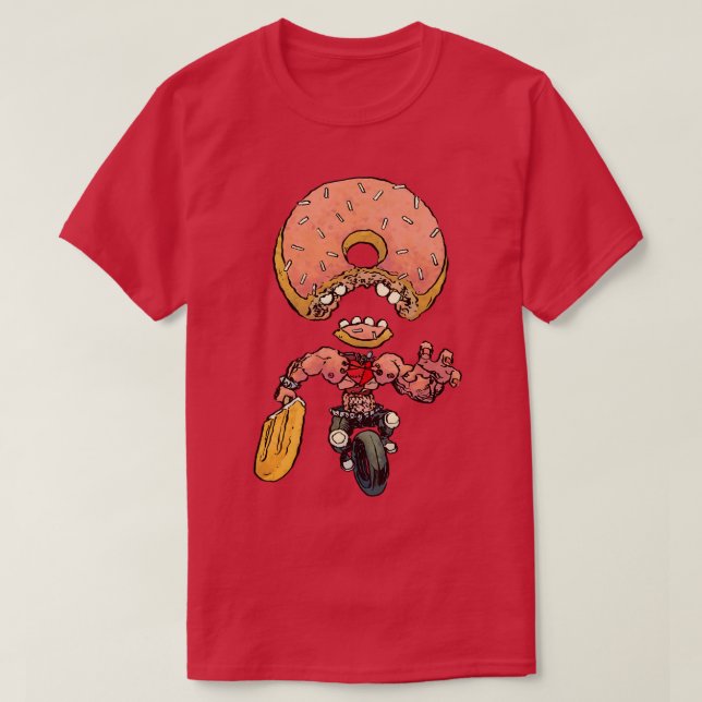 T-shirt Monocycle de Donut (Design devant)
