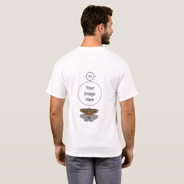 T-shirt Monogramme Brahmin Moth (Dos entier)