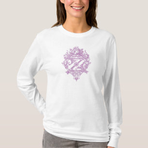T-shirt Monogramme Classique du Magicien d'OZ avec personn