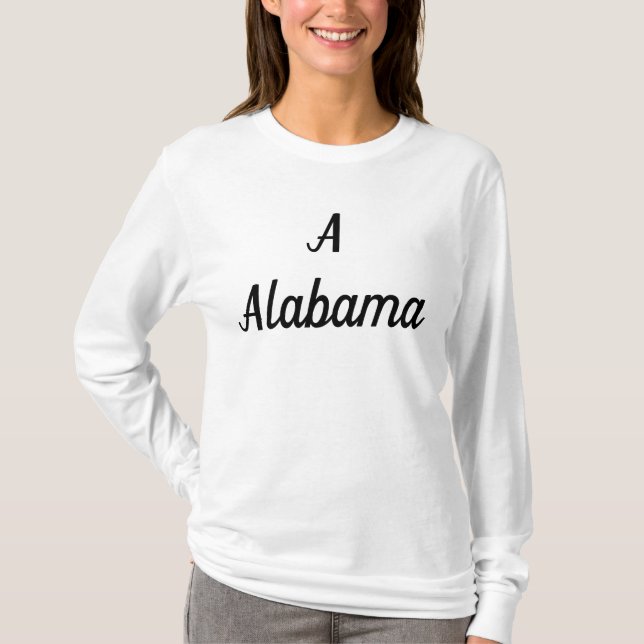 T-shirt Monogramme de l'Alabama (Devant)