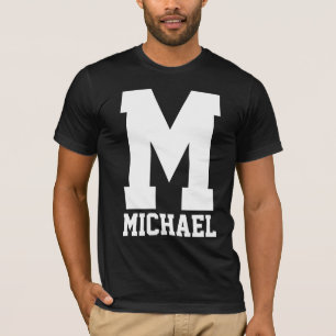 T-shirt Monogramme de Letterman de fac